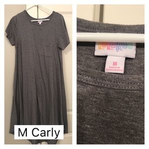 GRAY LuLaRoe Carly, Medium